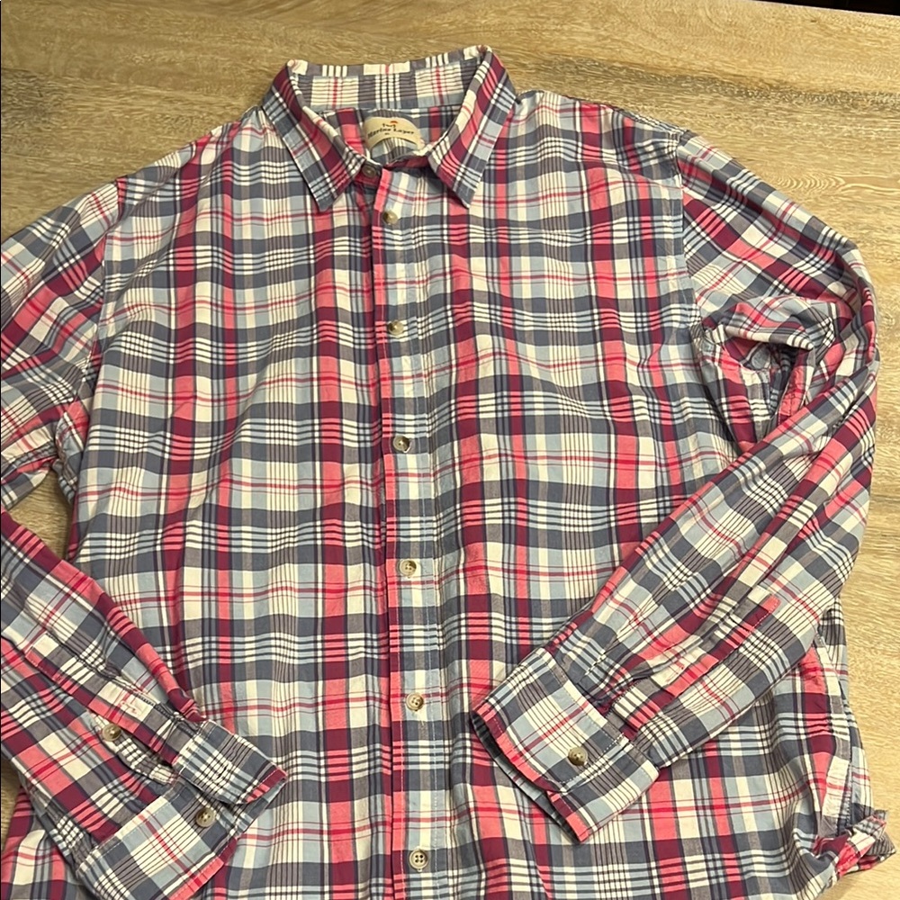 boys XL marine layer button down VGUC